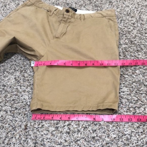 SOLD Scotch & Soda Aloha Tuesdays Shorts Size 33 Khaki Tan - Picture 6 of 9